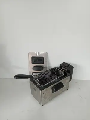 Fritadora Marca Tokyo De 3lts Modelo Fry 3 Inox Usado En Buen Estado Acc Con Canasto Con Tapa