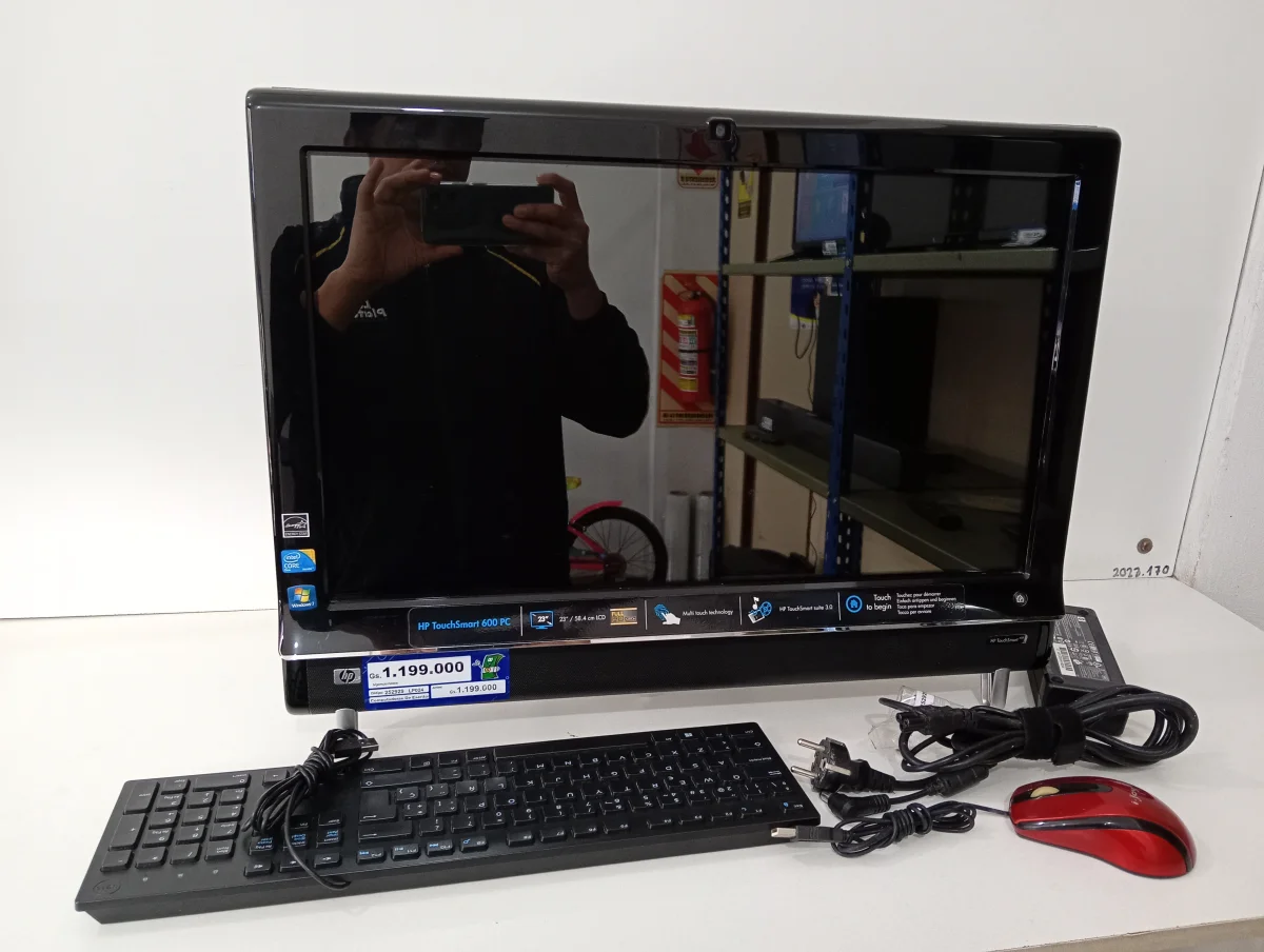 Computadoras De Escritorio Marca Hp Touchsmart600pc Modelo 600pc Usado En Buen Estado Procesador Core Duo Memoria Ram 4 Gb Disco Duro 500 Gb Acc TecladoMousCargador