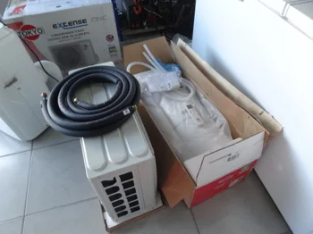 Aire Acondicionado Tipo Split Marca Toky Potencia Btu 12.000 Con Kit Instalacion Con Control Modelo Aatokae21-L12chr1 Nuevo Sin Uso Con Caja Acc No Tiene