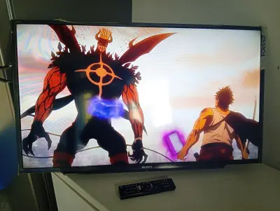 Televisor Led Smart De 40 '' Marca Sony Modelo Kdl40w655d Con Control Usado En Buen Estado Acc Cable Power