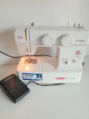 Maquina De Coser Familiar Marca Willpex Modelo Family Wp3004 Usado En Buen Estado Acc Pedal
