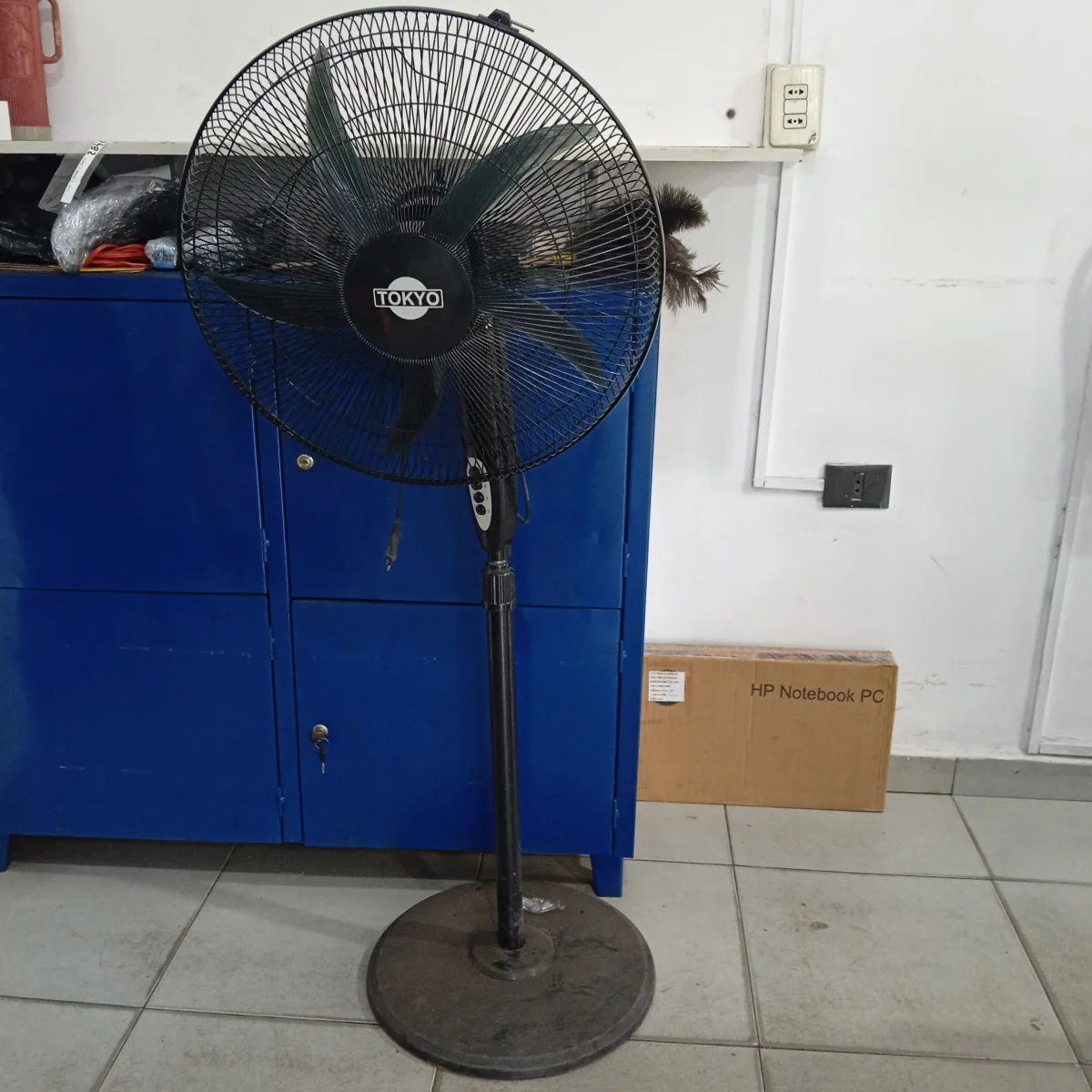Ventilador 3 Velocidades Marca Tokyo Modelo Vtockfs50-11dan-N Usado En Buen Estado Acc BaseDe 5 Aspa