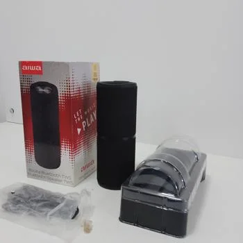 Foto 3 de Speaker Potencia Watts 1 Marca Aiwa Sin Control Modelo Awq400 Usado En Buen Estado Con Caja Acc Usb Aux