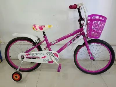 Bicicleta Marca Milano Modelo Fiorenza 20 Lila Usado En Buen Estado Acc: Cansto Rueditas Y Guarda Barro