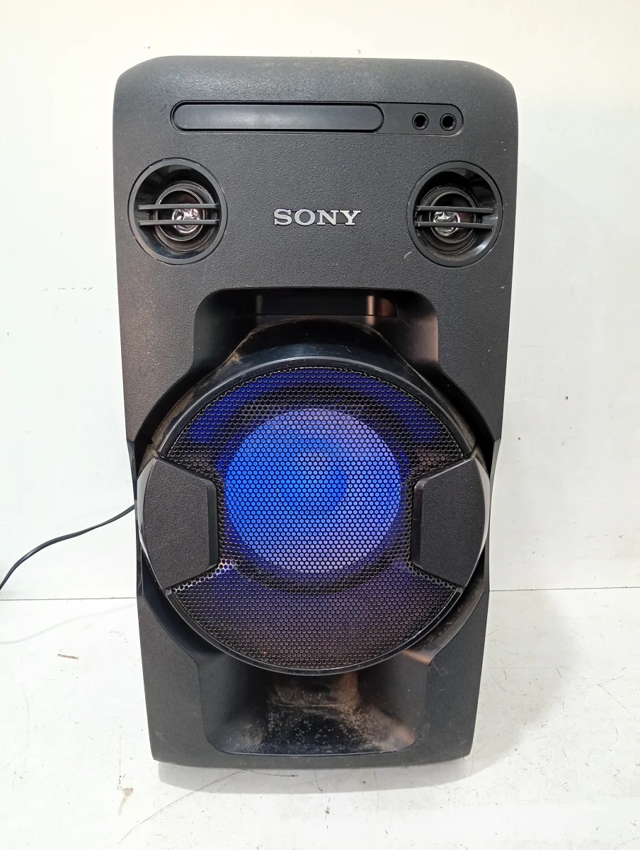 Caja De Sonido Amplificada Marca Sony Modelo Mhc-V11 Con Control Usado En Buen Estado Acc Bt Usb Radio