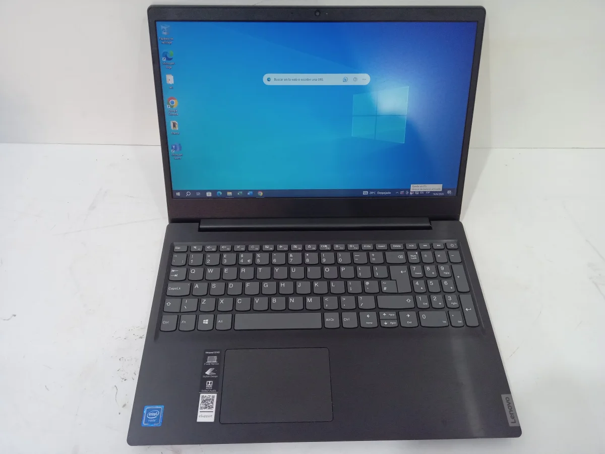 Notebook Marca Lenovo Modelo S145-15igm Procesador Intelinside Memoria Ram 4 Gb Disco Duro 930 Gb Acc No Tiene