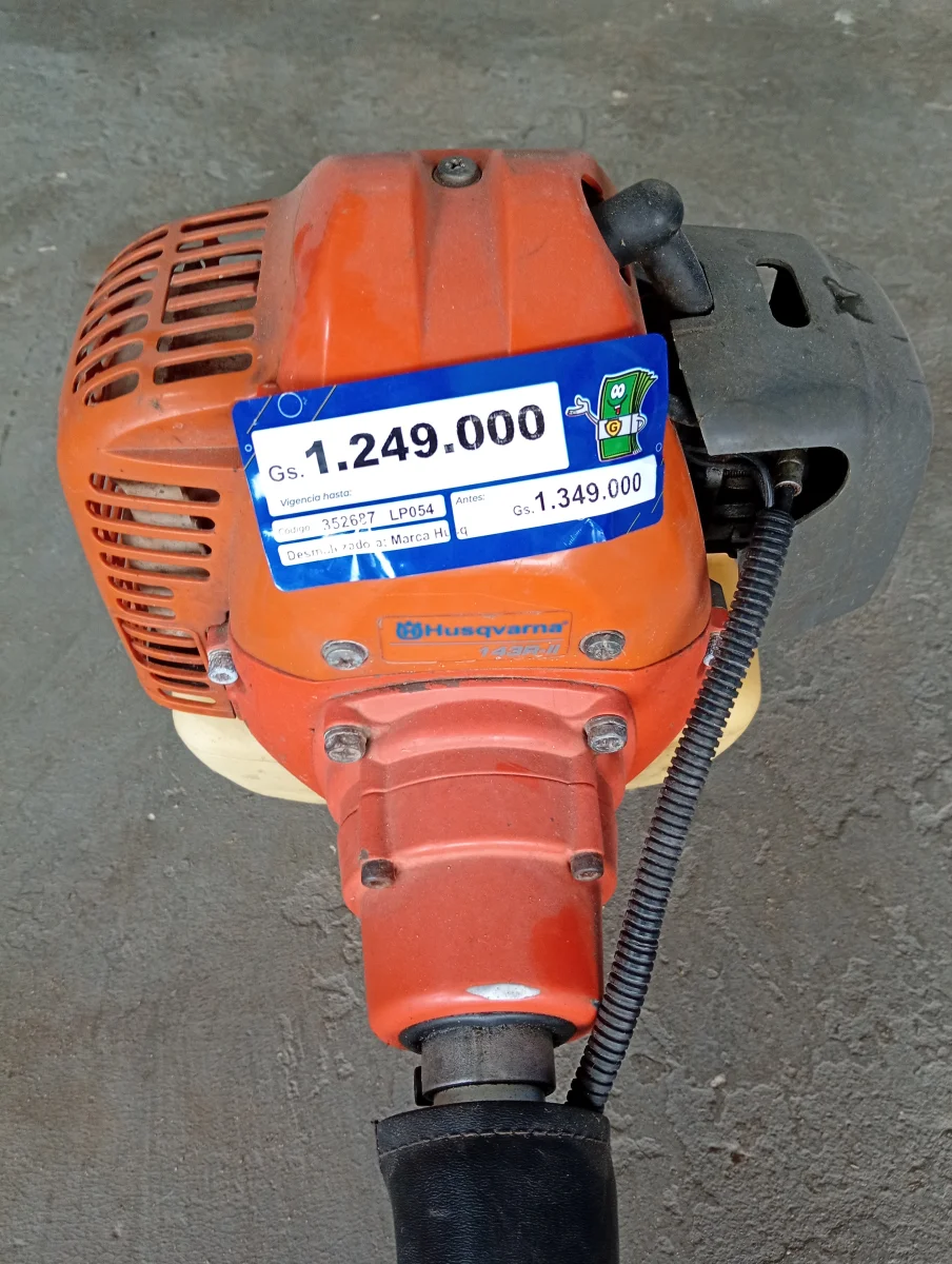 Foto 3 de Desmalezadora Marca Husqvarna Modelo 143r-Ll Usado En Buen Estado Original Si Acc Cabezal