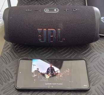 Parlante Portatil Marca Jbl Modelo Charge 5 Usado En Buen Estado Con S/ Cable Usb Acc UsbBt