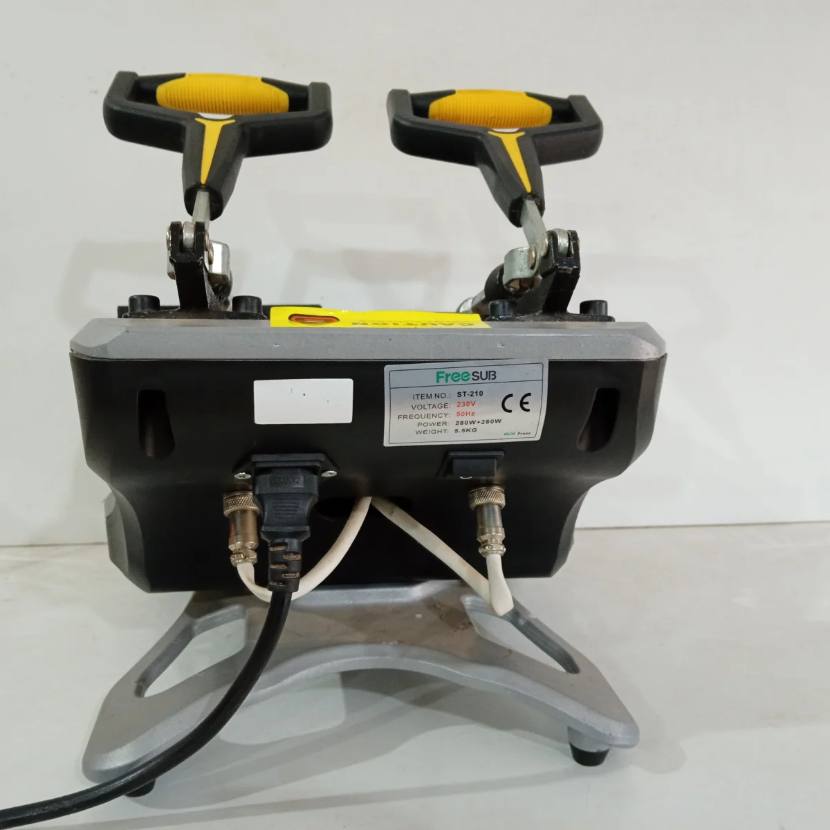 Foto 3 de Plancha Para Sublimacion Marca Freesub Modelo St-210 Acc Para 2 Tasas