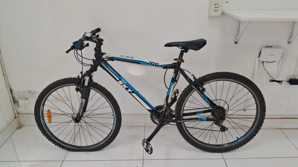 Bicicleta Marca Sky Modelo 410 Usado En Buen Estado Acc Amortiguador Freno Delantero Y TraseroCon Candado Y Llave