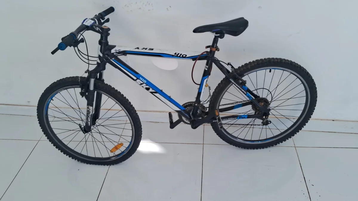 Foto 4 de Bicicleta Marca Sky Modelo 410 Usado En Buen Estado Acc Amortiguador Freno Delantero Y TraseroCon Candado Y Llave