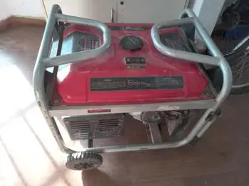 Generador Electrico Marca Energizer Modelo Gez8900e Nro Usado En Buen Estado Potencia En Kva 6 Acc 2 Rueditas Bateria Marca Yuasa