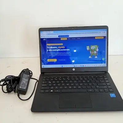 Notebook Marca Hp14 Modelo 14-Cf2531la Procesador Intel Celeron 1.10ghz Memoria Ram 4 Gb Disco Duro 120 Gb Generacion 4 Acc Web CamWifiSalida Hdmi