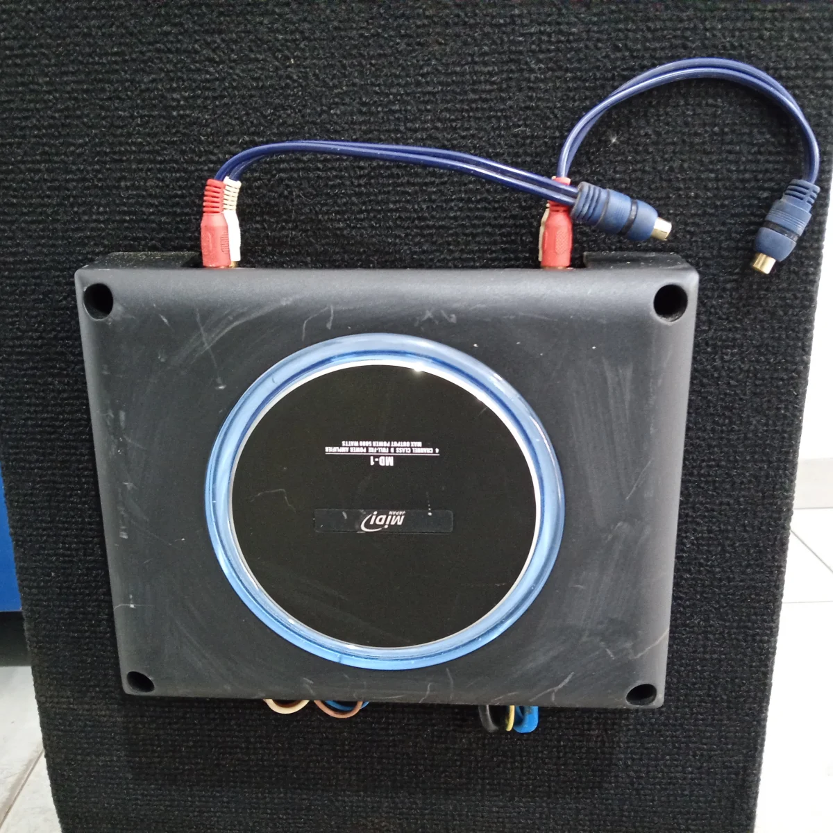 Amplificador De Sonido P/ Automovil Marca Midi Modelo Md-1 Usado En Buen Estado Acc No Tiene