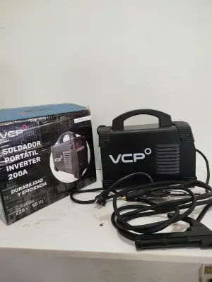 Soldador Marca Vcp Modelo Mma-200 Usado En Buen Estado Acc Con Pinza Negativo Y Positivo