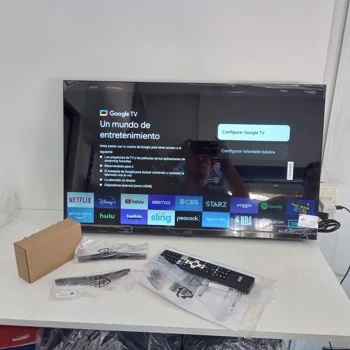 Televisor Led Smart De 32 '' Marca Jam Modelo Ultrasgtm-32gfs Con Control Nuevo Sin Uso Acc Con PatitasManualPilaSoporte De Pared