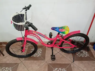 Bicicleta Marca Super Cham Aro 20 Modelo Lady Nro Usado En Buen Estado Acc Seminuevo