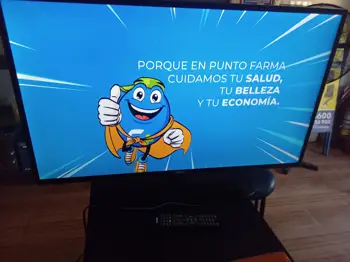 Televisor Led Convencional De 40 '' Marca Rca Modelo Rc40d1-D Nuevo Sin Uso Con Control Sin Caja Acc Base De Vidrio