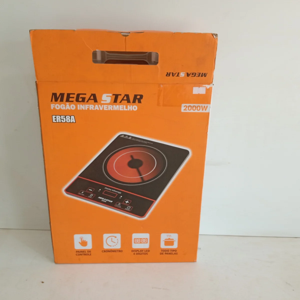 Foto 3 de Cocina Electrica Tipo Inducción Marca Mega Star Modelo Cotitok19cb-N Usado En Buen Estado Acc No Tiene