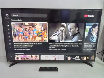 Televisor Led Smart De 40 '' Marca Samsung Modelo Un40j5290 Con Control Usado En Buen Estado Acc Patitas Con TornillosCable CorrienteEn Caja