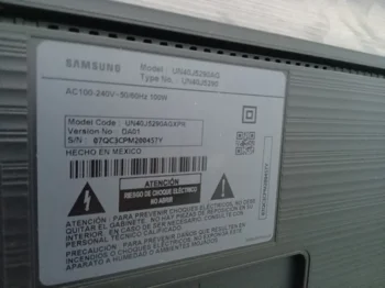 Foto 3 de Televisor Led Smart De 40 '' Marca Samsung Modelo Un40j5290 Con Control Usado En Buen Estado Acc Patitas Con TornillosCable CorrienteEn Caja