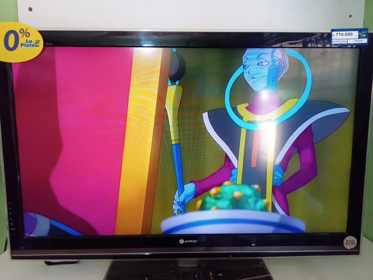 Televisor Led Convencional De 42 '' Marca Prestige Modelo Pr-Tvz42e62 Usado En Buen Estado Sin Control Sin Caja Acc Pedestal
