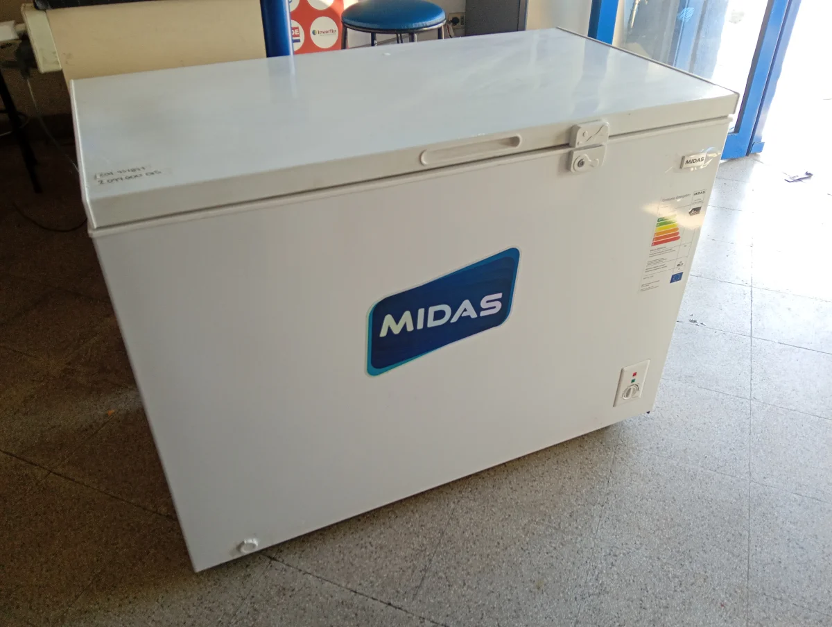 Congeladora / Frezzer Marca Midas Litros 380 Modelo Md Cm379l Usado En Buen Estado Acc Canasta