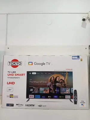 Televisor Led Smart De 50 '' Marca Tokyo Modelo Tvtokuf50gtv Con Control Usado En Buen Estado Acc ControlSoporteCable Cte