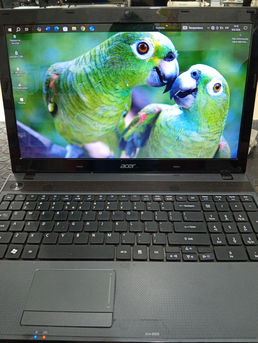 Notebook Marca Acer Modelo Aspire-2635 Procesador Inside Memoria Ram 4 Gb Disco Duro 500 Gb Generacion 1 Acc C/ Estuche Chenson