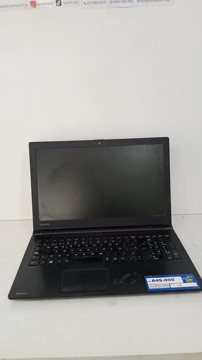 Foto 3 de Notebook Marca Toshiba Modelo Stellite Pro R50-B-109 Procesador I3-4005u Memoria Ram 4 Gb Disco Duro 500 Gb Generacion 4 Acc Teclado Numerico