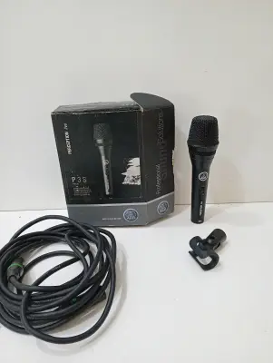 Microfono Marca Akg Modelo P3 Usado En Buen Estado Acc Cable