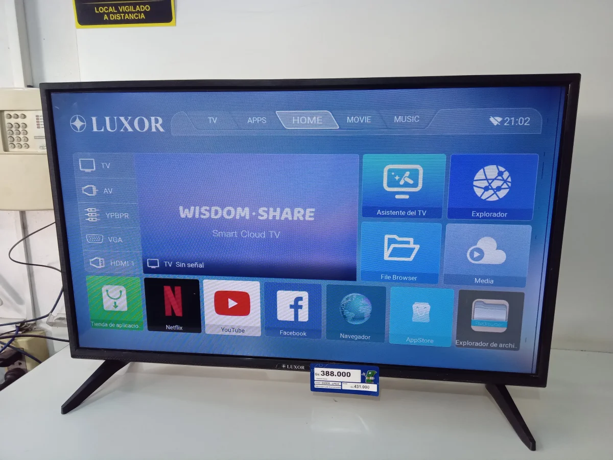 Televisor Led Convencional De 32 '' Marca Luxor Modelo Lxe32 Usado En Buen Estado Sin Control Sin Caja Acc Patitas