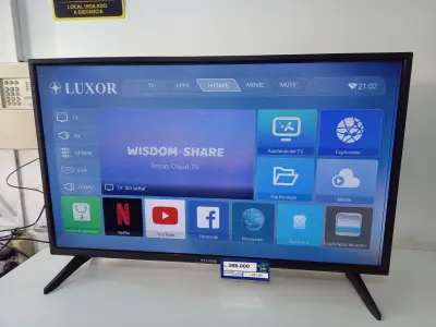 Televisor Led Convencional De 32 '' Marca Luxor Modelo Lxe32 Usado En Buen Estado Sin Control Sin Caja Acc Patitas