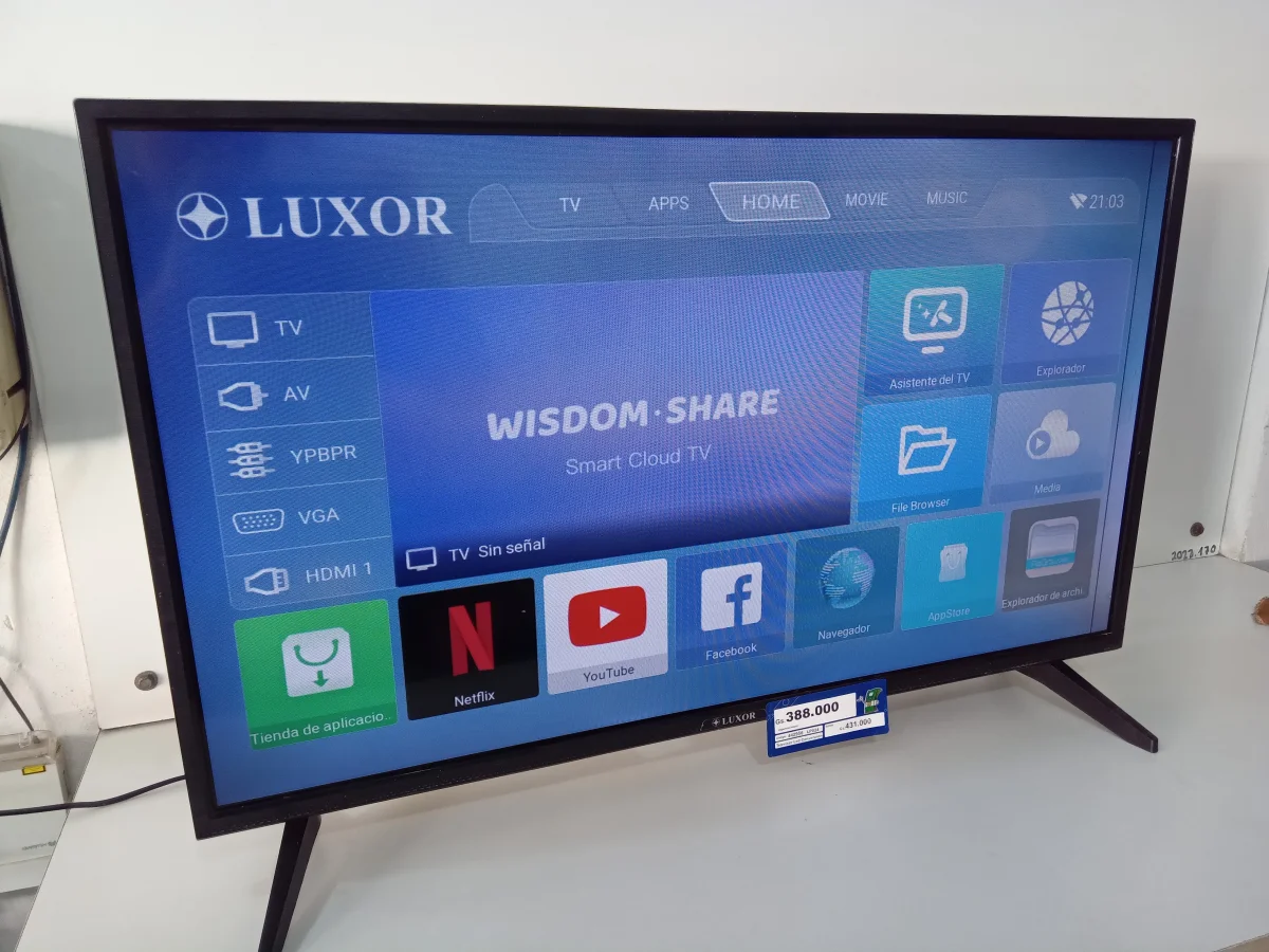 Foto 2 de Televisor Led Convencional De 32 '' Marca Luxor Modelo Lxe32 Usado En Buen Estado Sin Control Sin Caja Acc Patitas