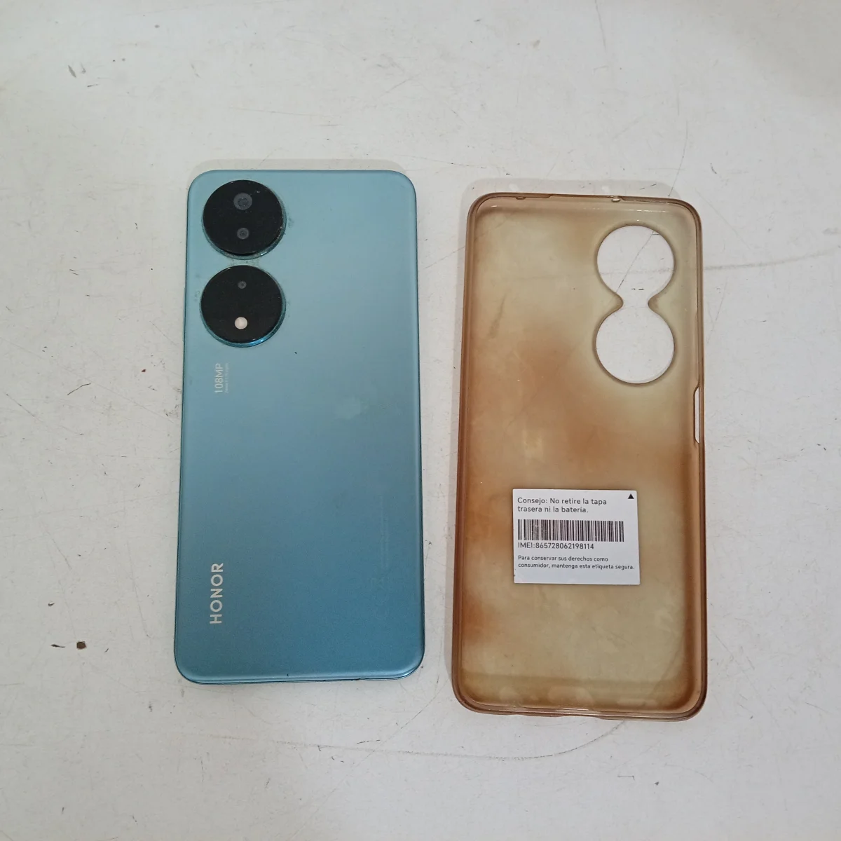 Celular Marca Honor Modelo Clk-Lx3 Memoria Ram 8 Gb Almacenamiento Interno 256 Gb Acc Protector