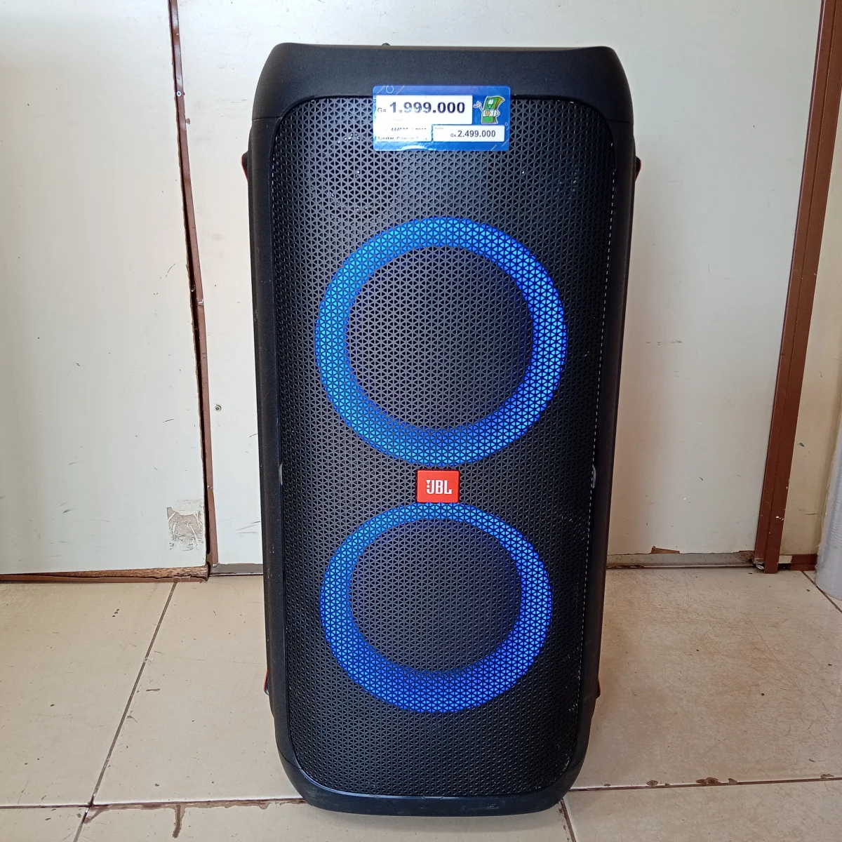 Speaker Potencia Watts No Visible Marca Jbl Sin Control Modelo Party 310 Usado En Buen Estado Sin Caja Acc C/ Rueditas Y Cable Power