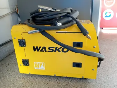 Soldador Marca Wasko Modelo Wme6210m2x Usado En Buen Estado Acc Rollo De AlambrePinzas Positivo Y Negativo