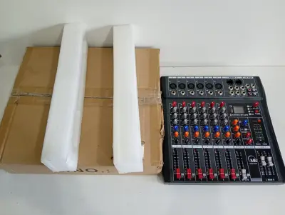 Mezclador De Sonido Cant Canales : 6 Marca Mb Modelo Kckt-60s Acc: 6 Canales XrlManualBtUsbTransformador Comentario: Semi Nuevo En Caja