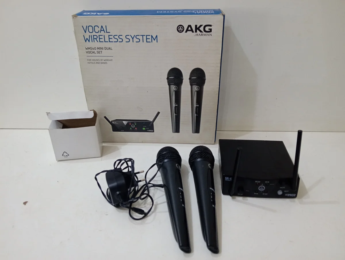 Microfono Marca Akg Modelo Sr 40 Mini 2 Usado En Buen Estado Acc No Tiene