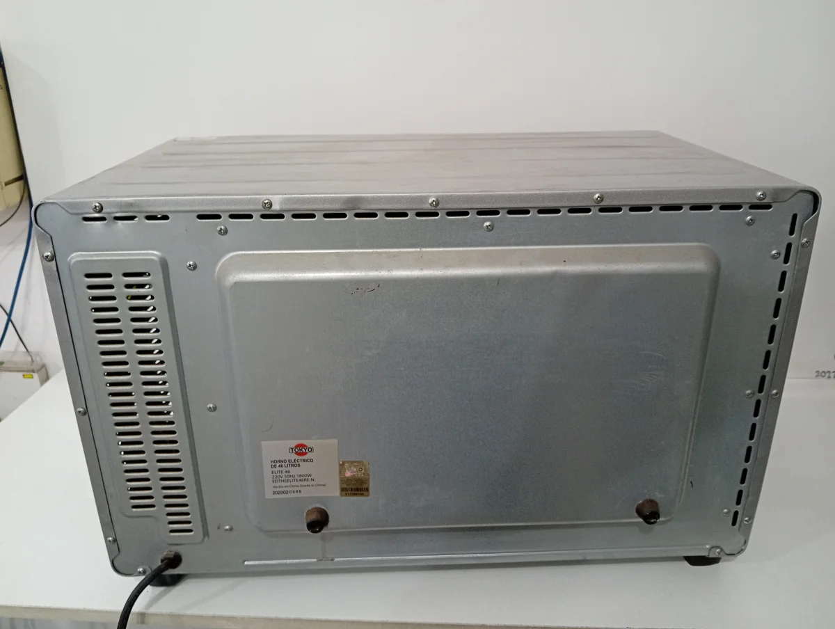 Foto 3 de Horno Marca Tokio Litros 46 Modelo Edtheelite46re-N Usado Con Desgaste Acc No Tiene
