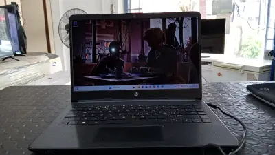Notebook Marca Hp. Modelo 14-Dw0526la Procesador Celeron Memoria Ram 4 Gb Disco Duro 250 Gb Generacion 1 Acc No Tiene