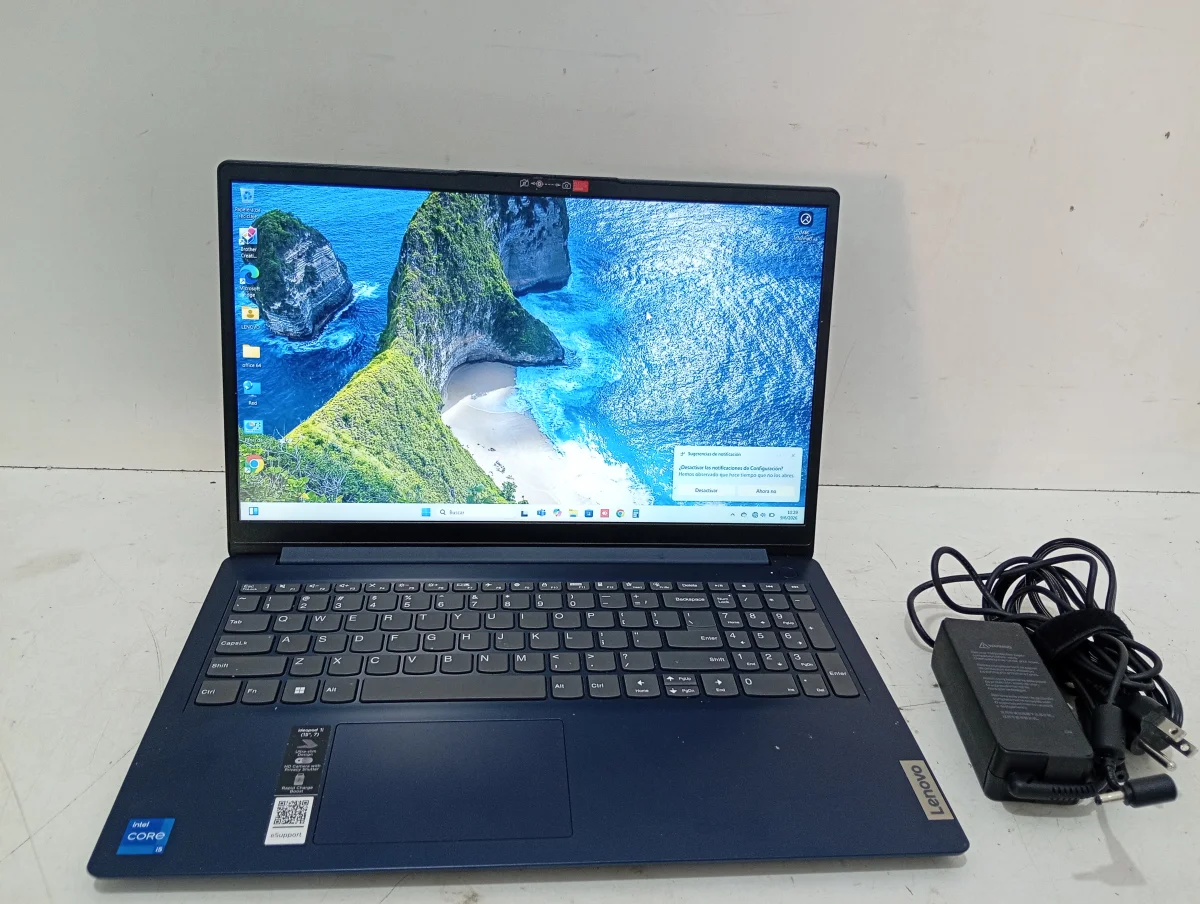 Notebook Marca Lenovo Modelo Ideapad 151au7 Procesador Intel Core I5 Memoria Ram 8 Gb Disco Duro 250 Gb Generacion 12 Acc WebcamWifi HdmiTeclado NumericoPuerto Tipo C