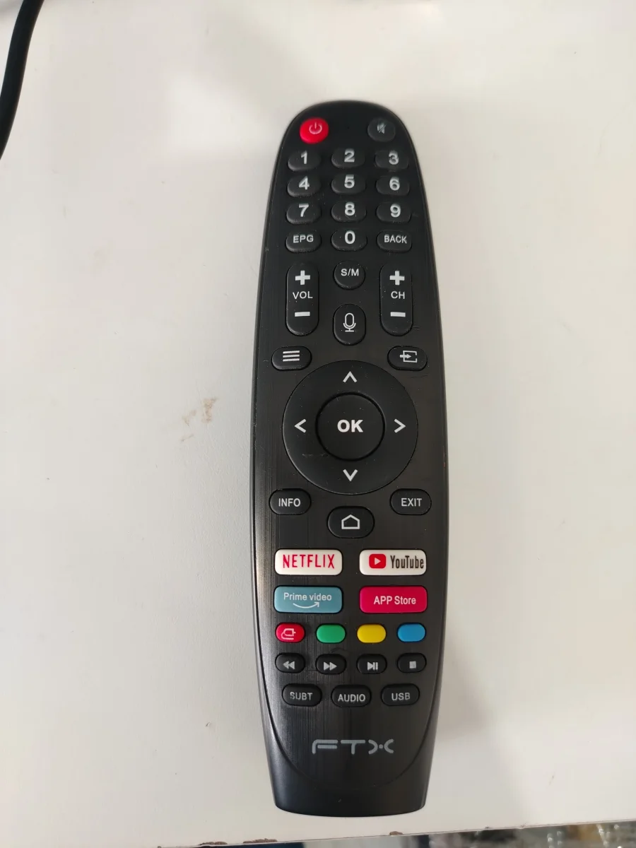 Foto 2 de Televisor Led Smart De 50 '' Marca Ftx Modelo Ftx50yhd4va Con Control Usado-En-Buen-Estado Acc Cable Cte