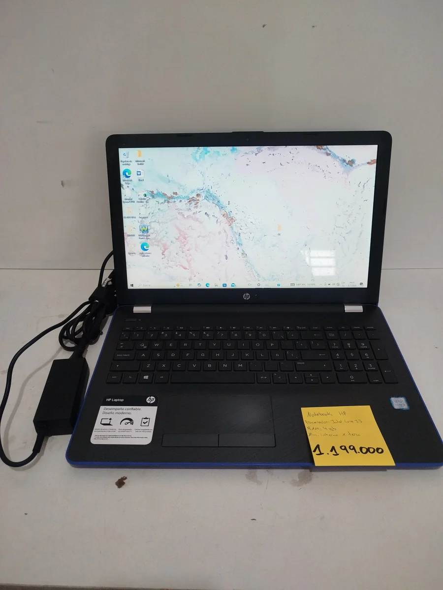 Notebook Marca Hp Modelo No Tiene Procesador I3 Memoria Ram 4 Gb Disco Duro 1.000 Gb Generacion 6 Acc Teclado Numérico