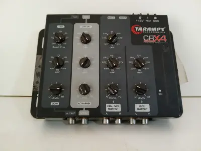Amplificador De Sonido P/ Automovil Marca Taramps Modelo Crx4 Usado En Buen Estado Acc No Tiene