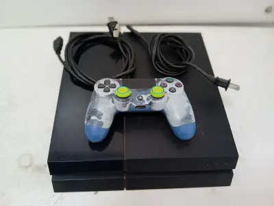 Juego Electronico Ps4 Marca Sony Modelo Cuh-1001a Disco Duro 500 Gb Con Control Sin Caja Usado En Buen Estado Acc Cable PowerCable Hdmi