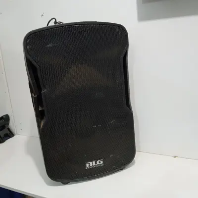 Caja De Sonido Amplificada Marca Blg Modelo No Tiene Sin Control Usado Con Desgaste Acc: Detalle De Fisura Al Costado Cab. Power Con Cable Acoplado Comentario: Arriba Raspadura
