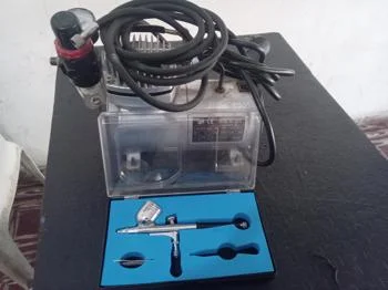 Compresor De Aire Marca Modelo As18 Potencia Hp No Tiene Usado En Buen Estado Acc Pistola De Aire AerografoManguera