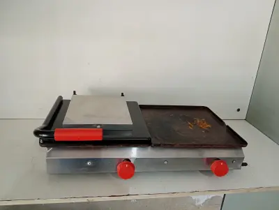 Plancha Hamburguesera Marca Modelo Usado En Buen Estado Acc Tapa2 Quemadores