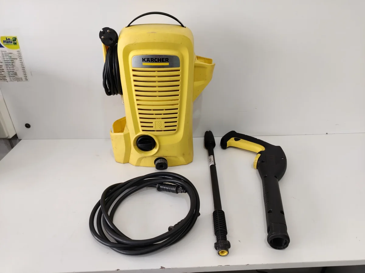 Hidro Lavadora Marca Karcher Modelo K2 Ue Usado En Buen Estado Acc Pistola1 PicoManguera